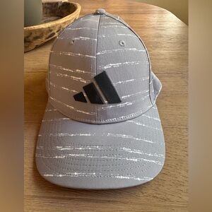 Adidas Black and Gray Cap